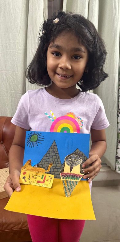 Children at Owtofbox workshops — building, painting and investigating together