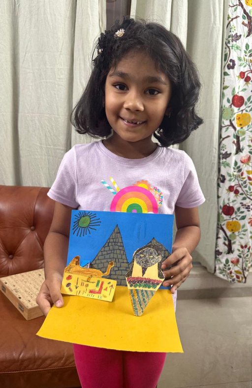 Children at Owtofbox workshops — building, painting and investigating together